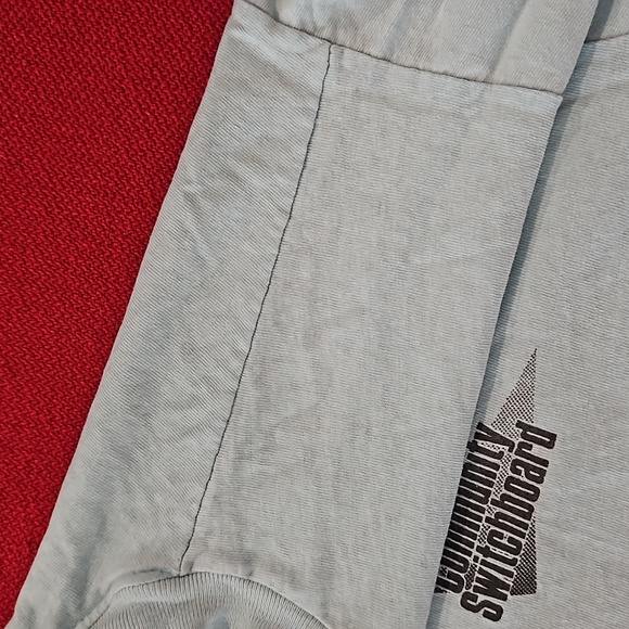 KLOS 95.5 COMMUNITY SWITCHBOARD graphic tee RARE only we had 'em! XL UNISEX - Picture 7 of 8